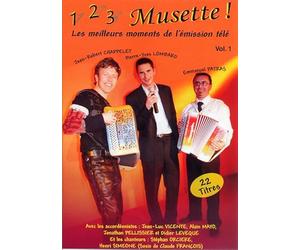 DVD Accordéon ''1, 2, 3 Musette Vol.01''