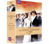 DVD Coffret Chefs-d'oeuvres de la BBC : Orgueil & préjugés + Jane Eyre + Nord & Sud + Parade's End