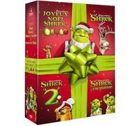 DVD Coffret Shrek : Shrek 1 à 3 Joyeux Noël S...