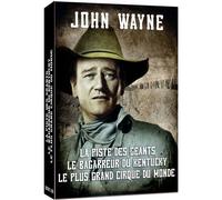 DVD Coffret Western - John Wayne - La piste des géants, Le bagarreur du Kentucky, Le plus grand cirque du monde