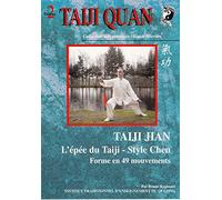 DVD d'étude de l'épée du taiji style Chen Forme des 49 mouvements