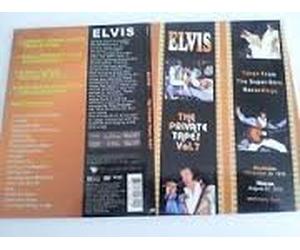 dvd digipack rare elvis presley the private tapes vol.7 ! 100 minutes of unreleased 1976 concerts !