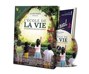 DVD DU FILM DOCUMENTAIRE L'ÉCOLE DE LA VIE, UNE GÉNÉRATION POUR TOUT CHANGER - FILM DOCUMENTAIRE ÉDUCATION - INCLUS LIVRET DE 40 PAGES