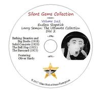 DVD Endless Slapstick. Larry Semon: The Ultimate Collection Disc 2, classic silent comedies