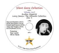 DVD Endless Slapstick. Larry Semon: The Ultimate Collection Disc 9, classic silent comedies