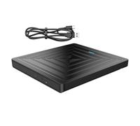 DVD externe USB 3.0 brûleur pour PC, lecteur de disque optique portable, enregistreur ABS ENTERAR DVDS DRIVE FOR PC