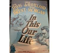 Dvd : In This Our Life - Bette Davis, Olivia De Havilland
