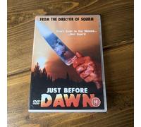 Dvd Just Before Dawn - Rare Oop Horror 18