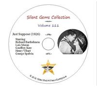 DVD "Just Suppose" (1926) Richard Barthelmess, Lois Moran,Classic Silent Romance
