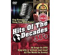 DVD Karaoké Hits of The Decades Vol.10 “années 50-2”