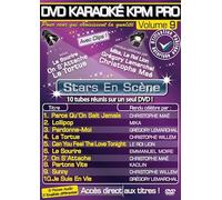 KPM – DVD karaoké KPM Pro Vol.09 «Stars en Scène»