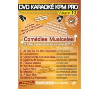 KPM – DVD Karaoké KPM Pro Vol.10 «Comédies Musicales»