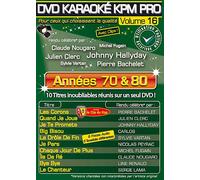 Dvd Karaoké Kpm Pro - Vol. 16 : Années 70 & 80