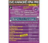 Dvd Karaoké Kpm Pro - Vol. 26 : Stars En Scène 6