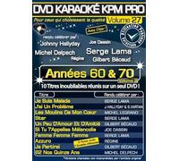 KPM DVD karaoké Pro Vol. 27 – Années 60 & 70 – Volume 2