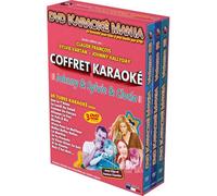 Dvd Karaoké Mania - Coffret 3 Dvd : Johnny & Sylvie & Cloclo