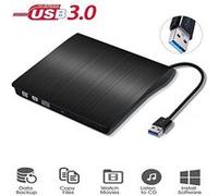 DvD Lecteur externe, DVD-RW Graveur DVD/CD USB3.0 pour MacBook, MacBook Pro, macbo okair, iMac, tous les ordinateurs portables G