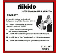 Dvd Mastering Aikido 6 Set With Master Ken Ota Training Series