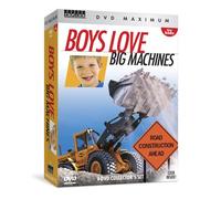 DVD Maximum - Boys Love Big Machines: 4-dvd Collector's Set