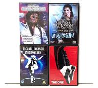 Dvd Michael Jackson 4 Collection: True Story + Unmasked + Moonwalker