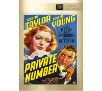 DVD Numéro Privé (1936) - Robert Taylor, Loretta Young, Roy Del Ruth