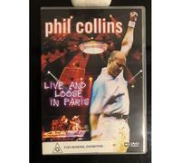 Dvd Phil Collins Live And Loose In Paris (1997) Avec Livret Warner