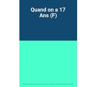 Dvd - Quand on a 17 Ans (F)