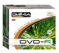 DVD-R 4,7 Go 16 x dans Un étui Fin, Paquet de 10 ; idéal pour l'enregistrement de données, Le Stockage de vidéos et la Sauvegarde.