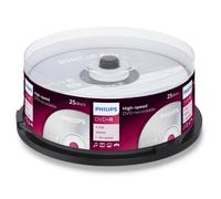 PHILIPS DVD+R 4.7 GB Data / 120 min. 16 X Spindle de 25