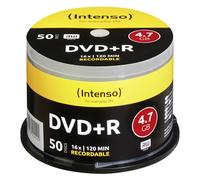 DVD+R 4,7 Go 16x Intenso 1x50 Cakebox - DVD Vierge