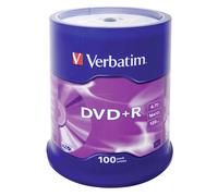 Verbatim - DVD+R x 100 - 4.7 Go - support de stockage