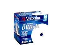 Verbatim 43508 DVD vierge 4,7 Go DVD+R 10 pièce(s)