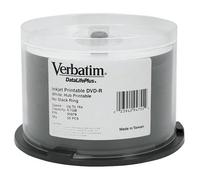 DVD-R 4,7 Go Pack50 Verbatim DataLifePlus (Azo) Vitesse d'enregistrement DVD 1X-