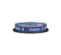 Verbatim DVD-R Matt Silver 4,7 Go 16x - Pack de 10