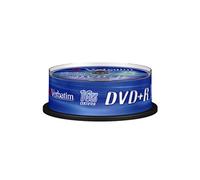 Verbatim DVD+R DataLifePlus 4,7 Go 16x - Spindle de 25