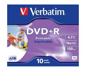 DVD+R boîtier standard Verbatim