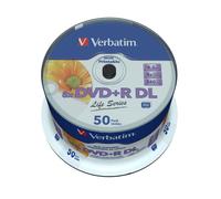 Verbatim 97693 DVD vierge 8,5 Go DVD+R DL 50 pièce(s)