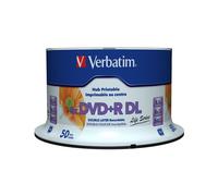 Verbatim 97693 DVD vierge 8,5 Go DVD+R DL 50 pièce(s)