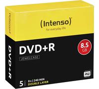 DVD+R DL vierge Intenso 4311245 5 pc(s) 8.5 GB 240 min