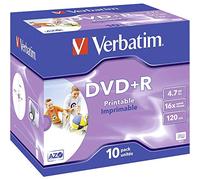 DVD+R Verbatim 10 Unités 16x 4,7 GB