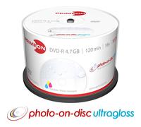 DVD-R vierge Primeon 2761207 50 pc(s) 4.7 GB 120 min imprimable, surface