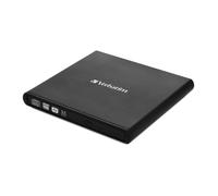 Verbatim External Slimline CD/DVD Writer lecteur de disques optiques DVD±RW Noir