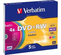 DVD+RW 4X, 4.7GB Colour