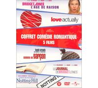 Dvd S - Coffret Comédie romantique 5 DVD : Le Journal de Bridget Jones / Bridget Jones : L'âge de raison / Love Actually / Comme un garçon / Coup de foudre à Notting Hill