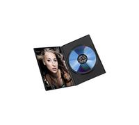 Hama Boîtier DVD Slim souple ultra mince avec feuille de couverture Noir Lot de 25