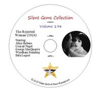 DVD "The Rejected Woman" (1924) Alma Rubens, Bela Lugosi, Classic Silent Drama