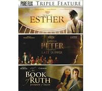 DVD - Triple Feature: Esther/Apostle Peter & Last Supper/Book Of Ruth (3 DVD)