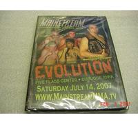 DVD Video Of Mainstream Mixed Martia 6 Arts EVOLUTION At The Five Flags Center Dubuque Iowa July 14, 2007.