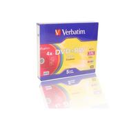 Verbatim Dvd+rw 4.7gb Couleur 4x Vitesse 5 Unités One Size