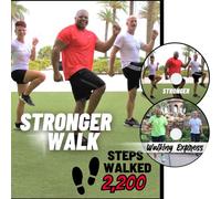 DVD WALK FITNESS - Marchez hors du poids et sentez-vous bien ! Maximisez votre métabolisme, développez votre force, votre endurance et vos muscles. Vidéos d'exercice de marche et de fermeté DVD